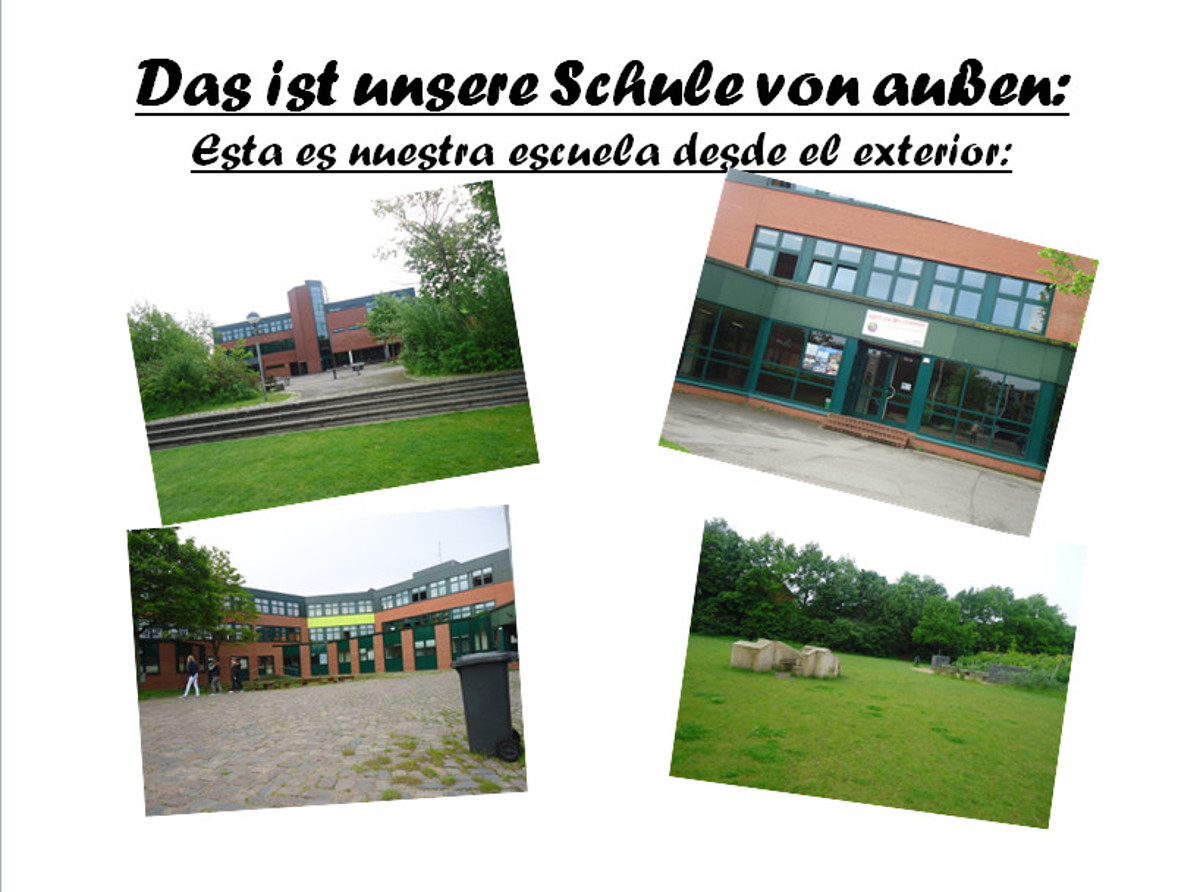 Das ist unsere Schule von außen